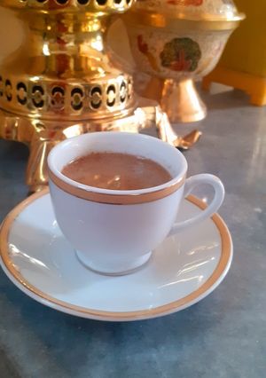 عکسی از دستور شیر قهوه