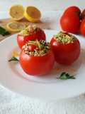 Pomodori ripieni di tabulè libanese