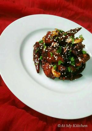 A picture of Coca Cola Chicken.