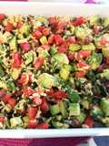 Ensalada caprese diferente