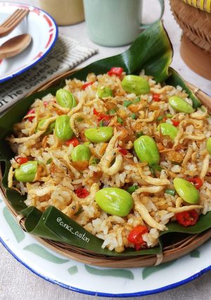 Foto resep Nasi goreng pete teri