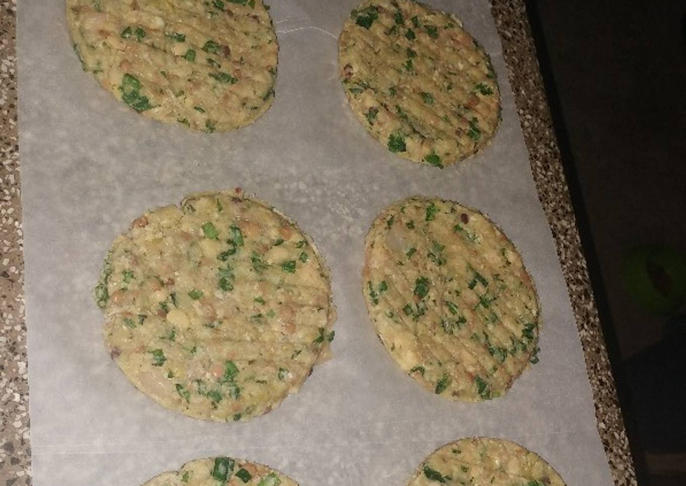 Hamburguesas de pollo con avena