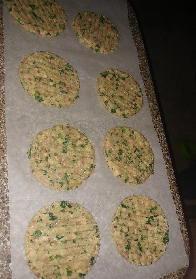 Una foto de Hamburguesas de pollo con avena