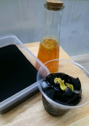 Hình của món Sương sáo nước đường.
