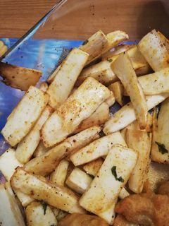 Una foto de Yuca al horno
