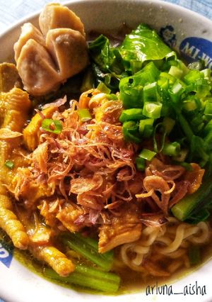 Foto resep Mie ayam homemade bakulan saya👌