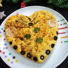 A picture of Focaccia bread.