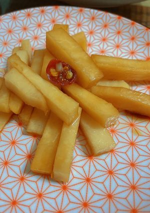 涼拌結頭菜（簡易料理） 的食譜成品照片