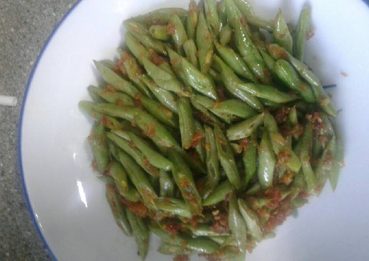 Bagaimana memasak Tumis buncis ebi, Anti Gagal