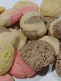 Cómo hacer Galletitas multi sabores (polvorones)