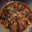 Pizza jamón y queso