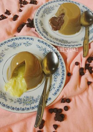 Foto resep Molten Silky Coffee Pudding