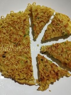 Foto resep Omelet Mie