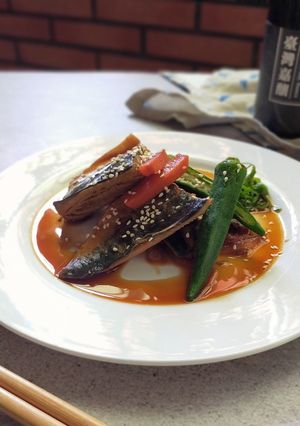 日式醬煮鯖魚 的食譜成品照片