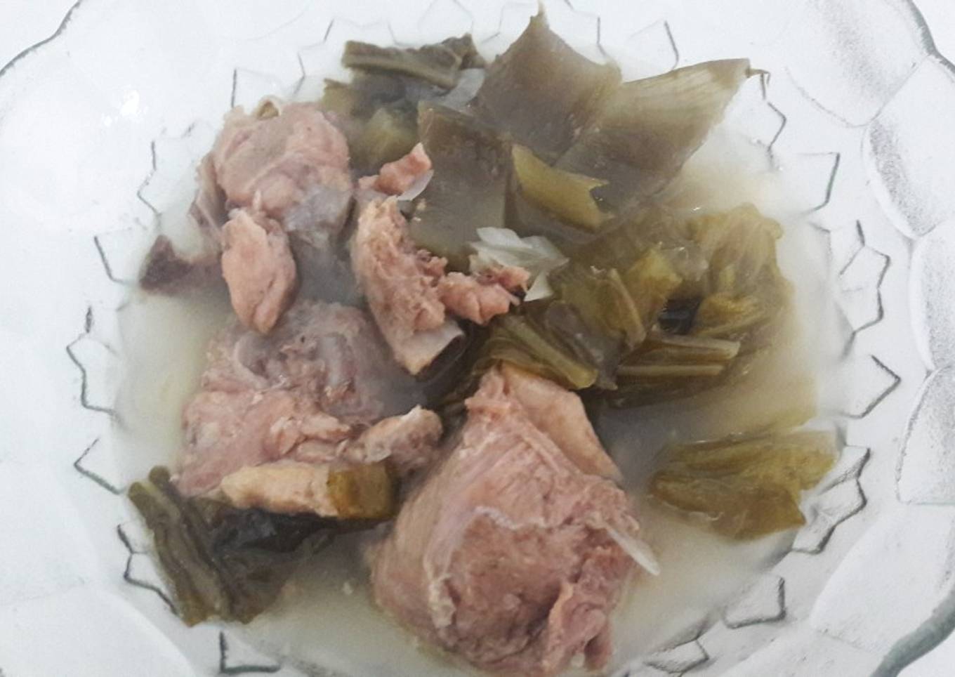 Bakut sayur asin