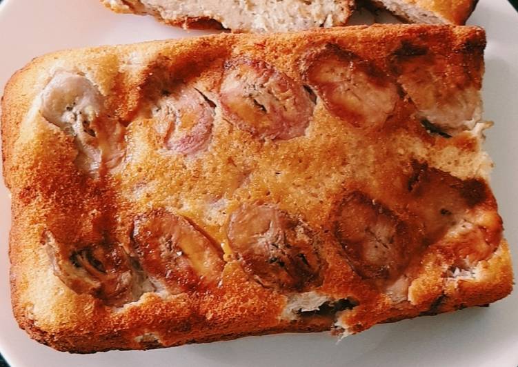 Simple Way to Make Homemade Upside down banana loaf