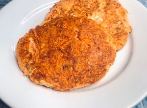 Una foto de Carrot and Coconut Pancakes 🥞