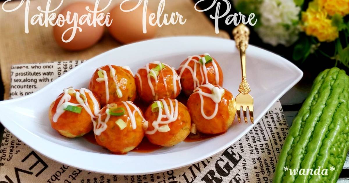 622 resep takoyaki telur  enak dan sederhana ala rumahan 