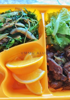 Foto resep DIET MAYO DAY 5 (dinner) sapi lada hitam