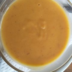 A picture of Pumpkin soup.