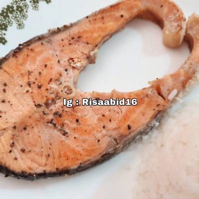 Resipi Grilled Salmon Simple Oleh Risa A Rhyla Cookpad