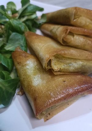Une photo de 🥟Samoussas Végétarien