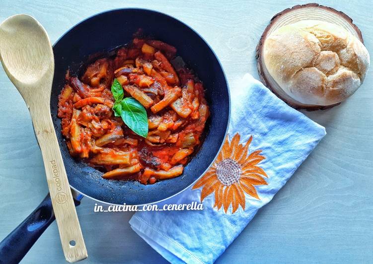 Recipe of Award-winning Melanzane a funghetto 🍆