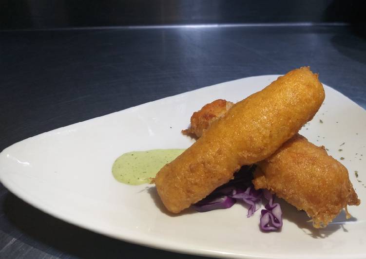 Dedos de mozzarella
