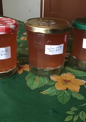 Une photo de Gelée de coings du jardin