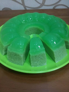 Foto resep Puding Lumut Pandan