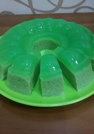 Foto resep Puding Lumut Pandan