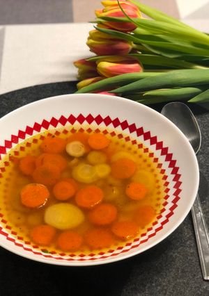 Falusi zöldségleves recept fotója