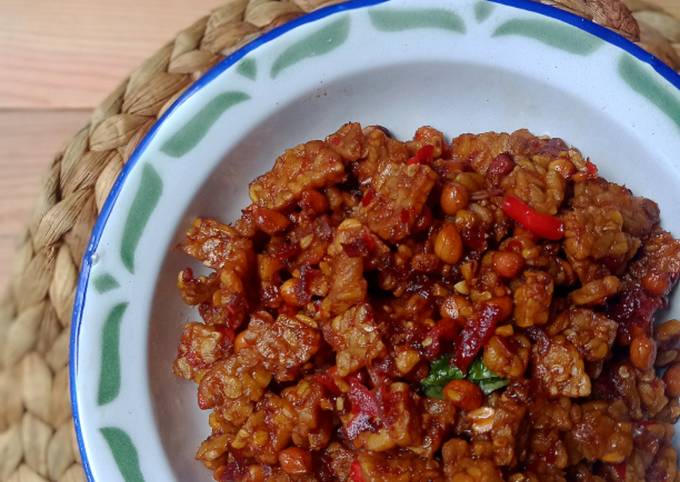 Cara Bikin Kering Tempe Kacang Enak