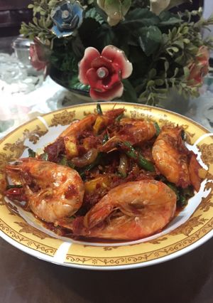 Foto resep Udang Balado Campur-campur by Wynes