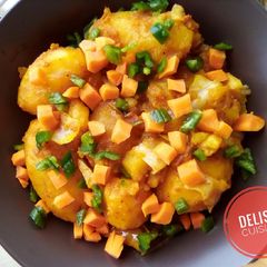 A picture of Irish potato porridge!.