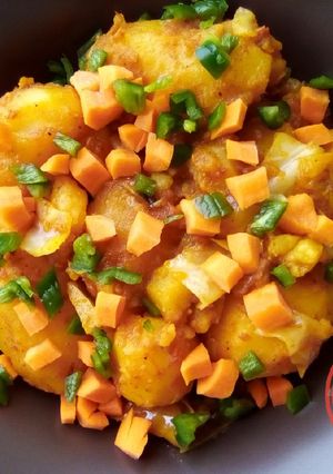 A picture of Irish potato porridge!.