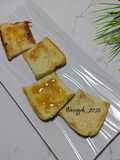 Ropang (roti panggang) madu yaman
