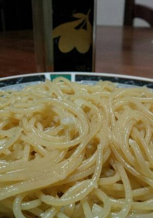 Una foto de Pasta al Alio olió