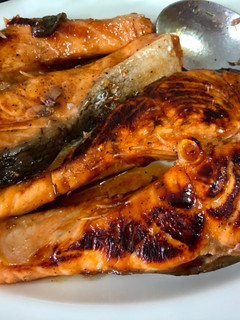 Una foto de Salmón Teriyaki