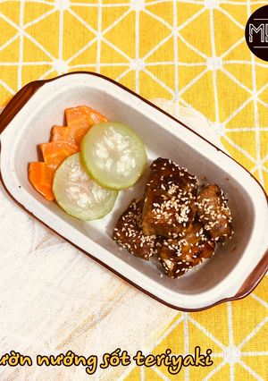 Hình của món Sườn nướng sốt teriyaki -ăn dặm.