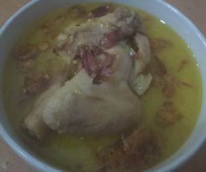 Resep mudah Opor ayam Gurih Mantul