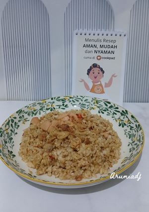 Foto resep Nasi Goreng Sosis Telur
