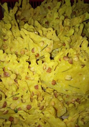 Foto resep Peyek kacang tanah renyah
