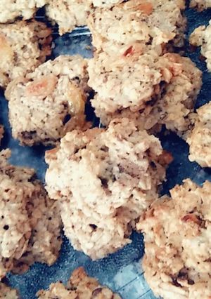 صورة لوصفة كوكيز الشوفان بالزبيب 🍪🍪