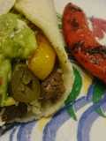 Fajitas de carne e frango