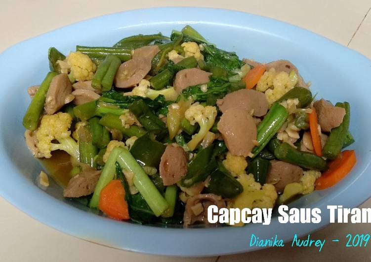 Cara Gampang Membuat Capcay Saus Tiram, Anti Gagal