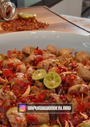 Foto resep Bakso Mercon Super Pedas