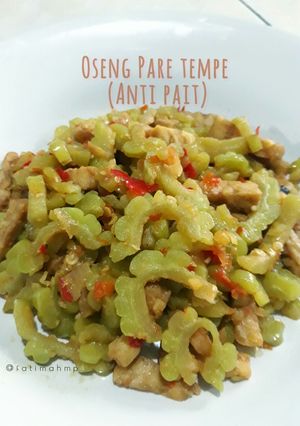 Foto resep Oseng Pare Tempe (Anti Pahit)