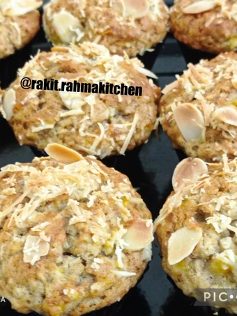 Cara Gampang Menyiapkan Resep Banana cinnamon moist cheese muffin cake yang Bisa Manjain Lidah Anti Ribet, Sempurna