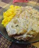 Bifes de cerdo a la mostaza